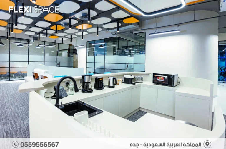 مساحات عمل مشتركة مجهزة